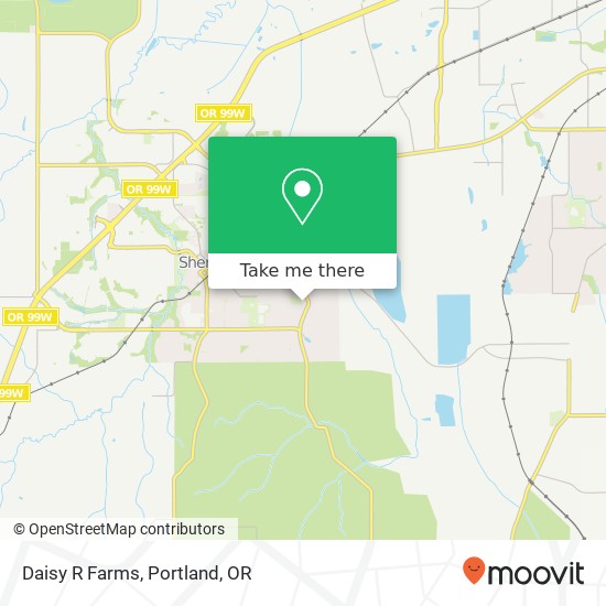 Daisy R Farms map