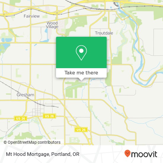 Mapa de Mt Hood Mortgage