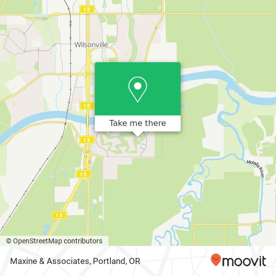 Maxine & Associates map