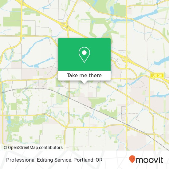 Mapa de Professional Editing Service
