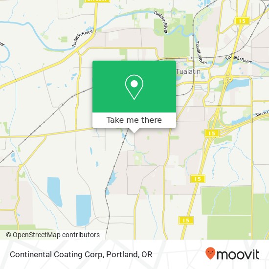 Mapa de Continental Coating Corp