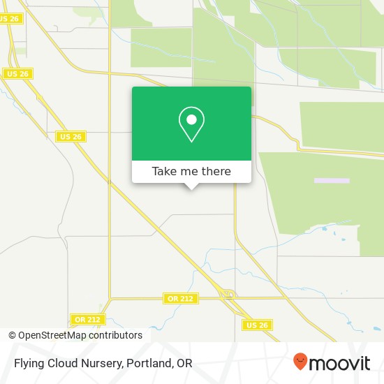 Mapa de Flying Cloud Nursery