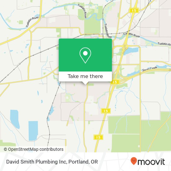 Mapa de David Smith Plumbing Inc