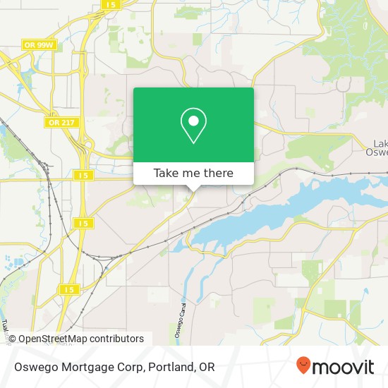 Mapa de Oswego Mortgage Corp