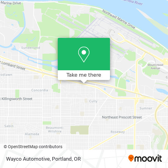 Wayco Automotive map