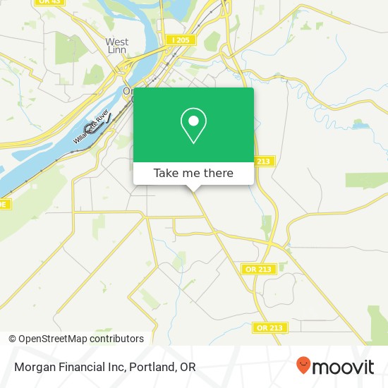 Mapa de Morgan Financial Inc