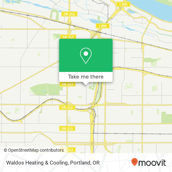 Mapa de Waldos Heating & Cooling