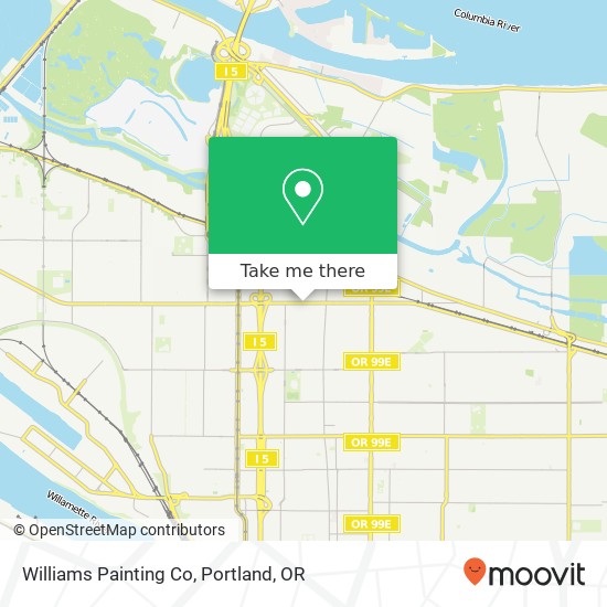 Mapa de Williams Painting Co