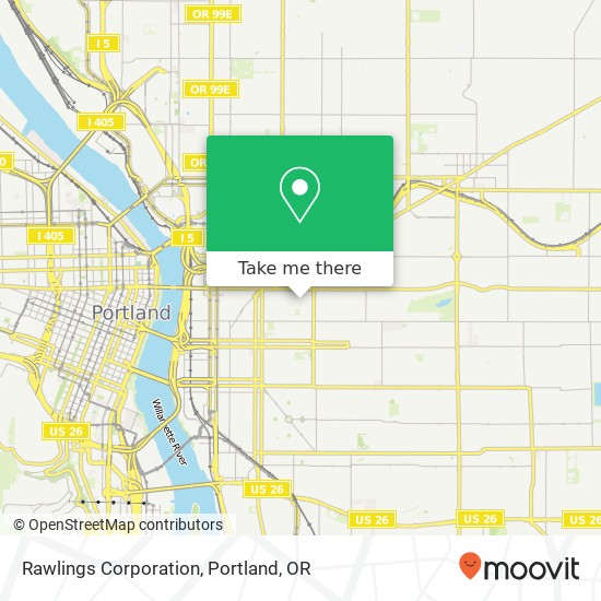 Mapa de Rawlings Corporation