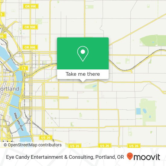 Eye Candy Entertainment & Consulting map