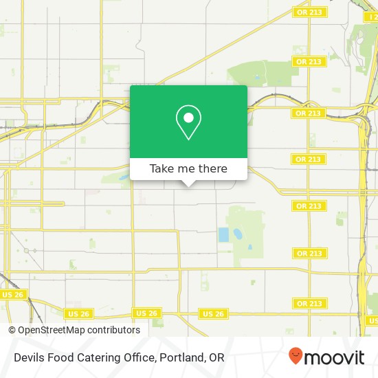 Mapa de Devils Food Catering Office