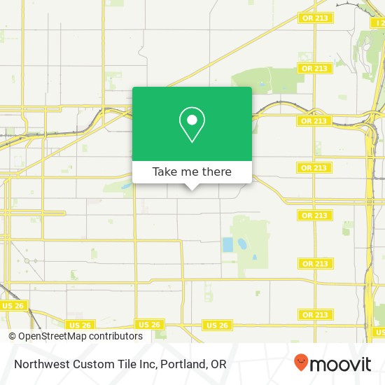 Mapa de Northwest Custom Tile Inc