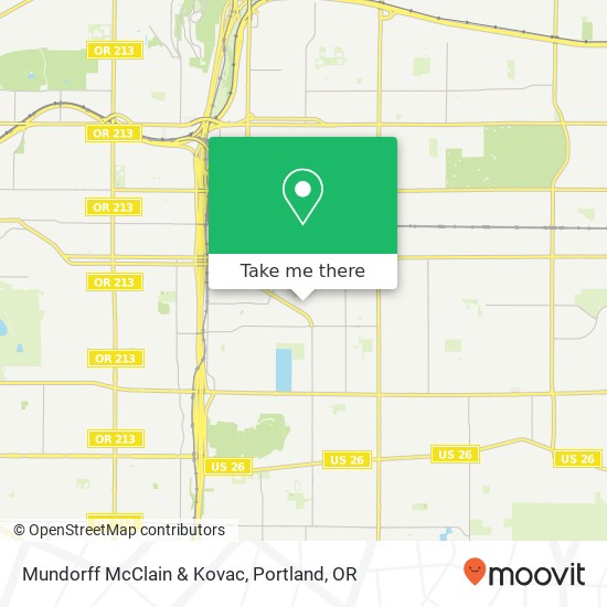 Mapa de Mundorff McClain & Kovac