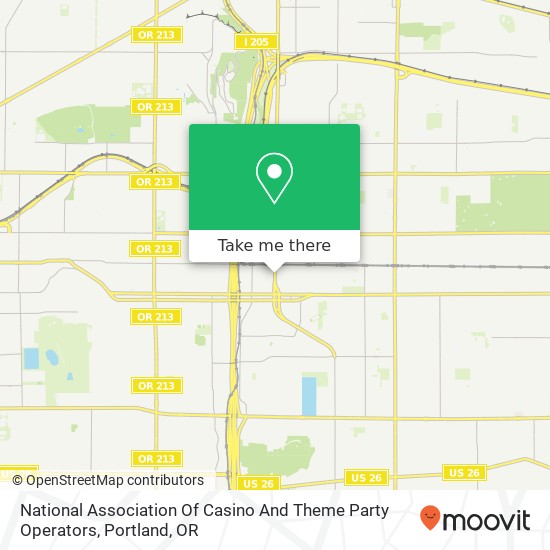 Mapa de National Association Of Casino And Theme Party Operators