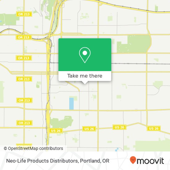 Neo-Life Products Distributors map