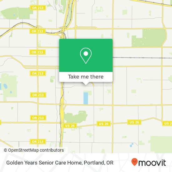 Golden Years Senior Care Home map