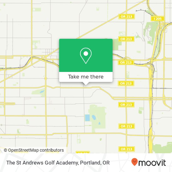 Mapa de The St Andrews Golf Academy