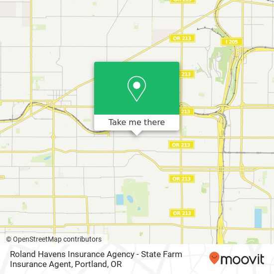 Mapa de Roland Havens Insurance Agency - State Farm Insurance Agent