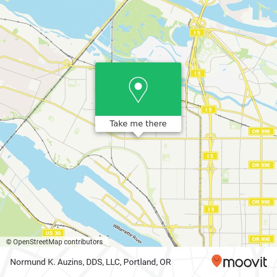 Normund K. Auzins, DDS, LLC map