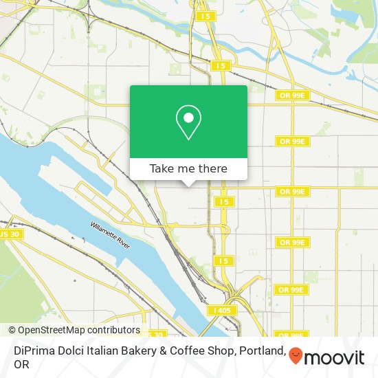 DiPrima Dolci Italian Bakery & Coffee Shop map
