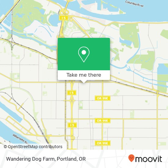 Mapa de Wandering Dog Farm