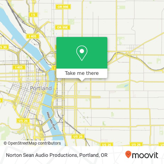 Mapa de Norton Sean Audio Productions
