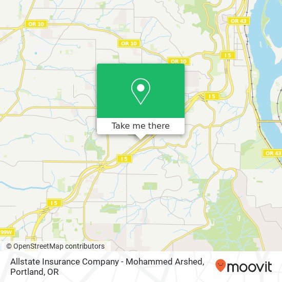 Allstate Insurance Company - Mohammed Arshed map