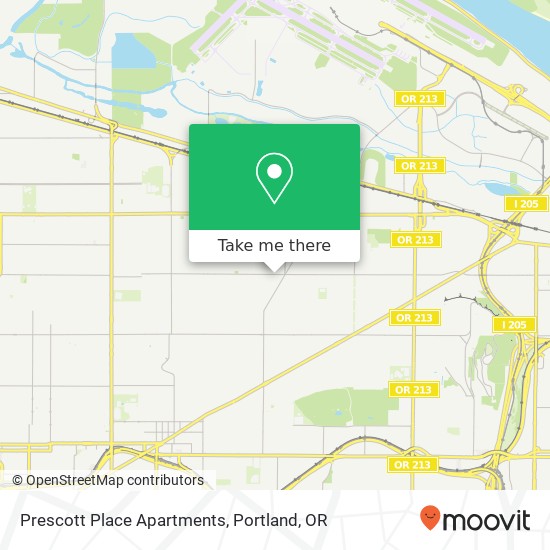 Prescott Place Apartments map