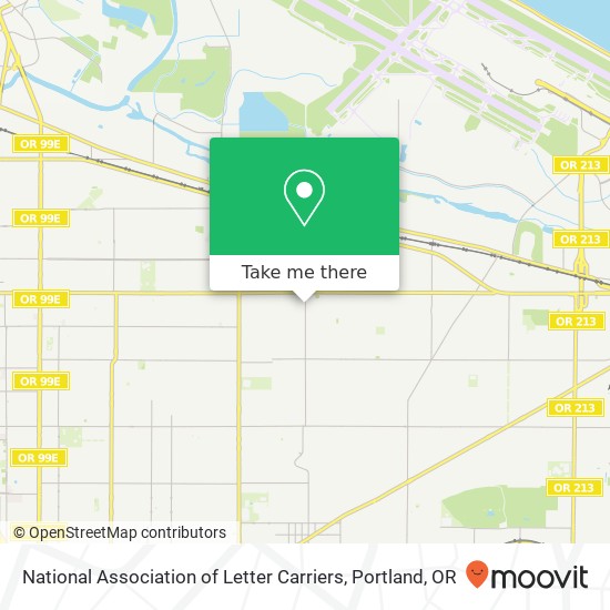 National Association of Letter Carriers map