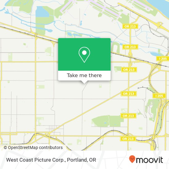 West Coast Picture Corp. map