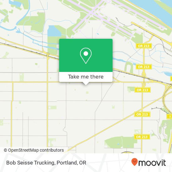 Bob Seisse Trucking map