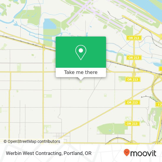 Werbin West Contracting map