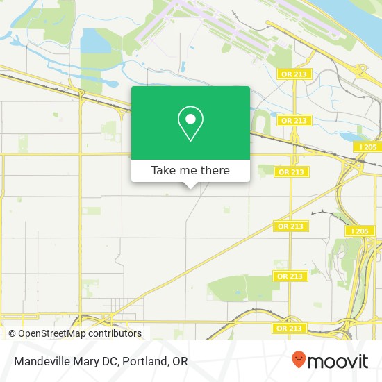 Mandeville Mary DC map