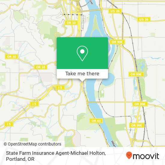 Mapa de State Farm Insurance Agent-Michael Holton