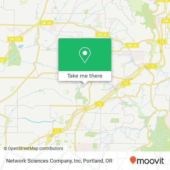 Network Sciences Company, Inc map