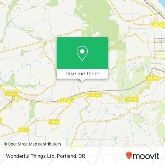 Mapa de Wonderful Things Ltd