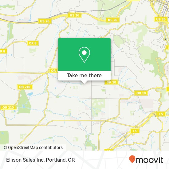 Ellison Sales Inc map