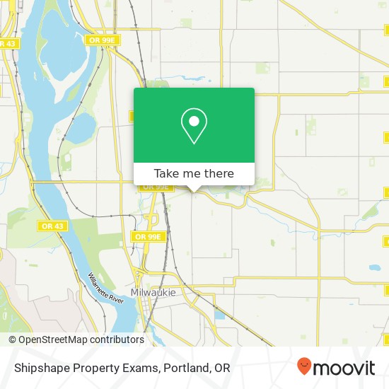 Shipshape Property Exams map