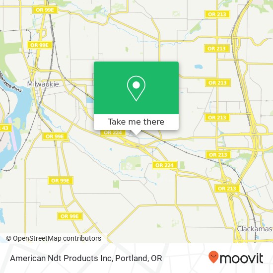 Mapa de American Ndt Products Inc