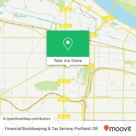 Financial Bookkeeping & Tax Service map