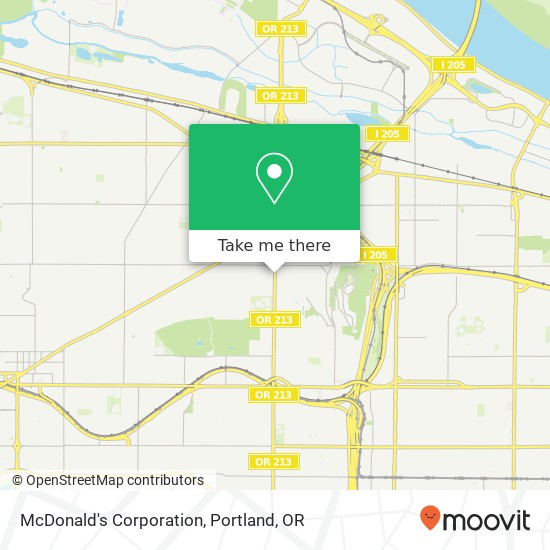 Mapa de McDonald's Corporation