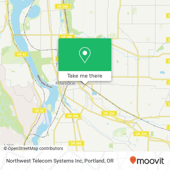 Mapa de Northwest Telecom Systems Inc