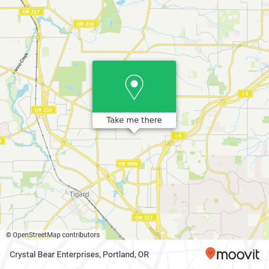 Mapa de Crystal Bear Enterprises