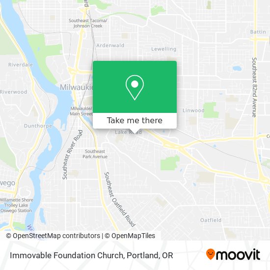 Immovable Foundation Church map