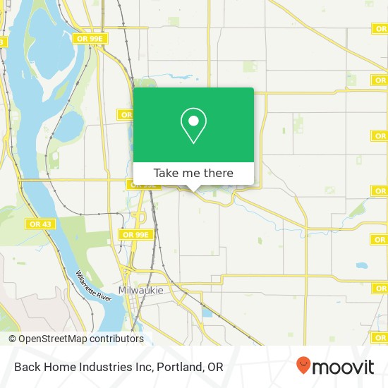 Back Home Industries Inc map