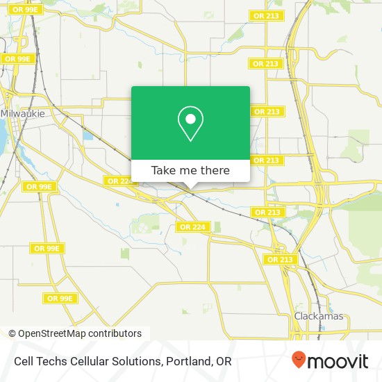 Mapa de Cell Techs Cellular Solutions