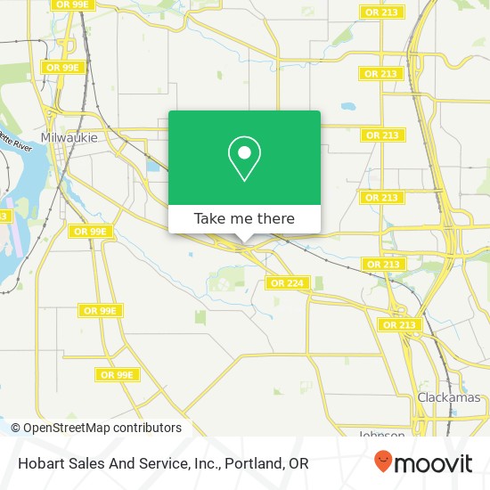 Mapa de Hobart Sales And Service, Inc.