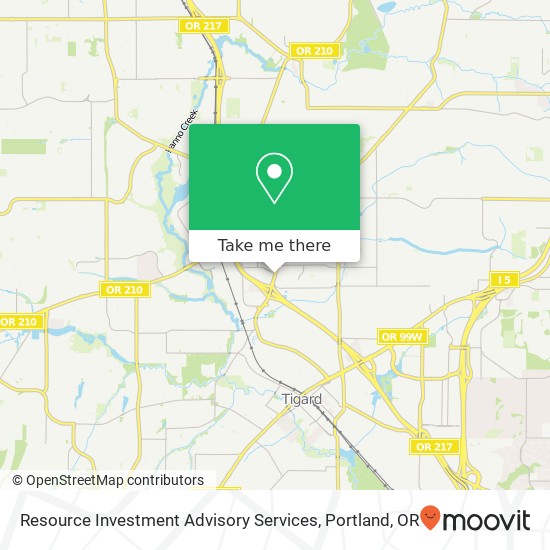 Mapa de Resource Investment Advisory Services