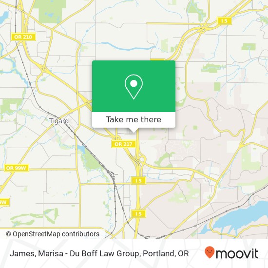 Mapa de James, Marisa - Du Boff Law Group