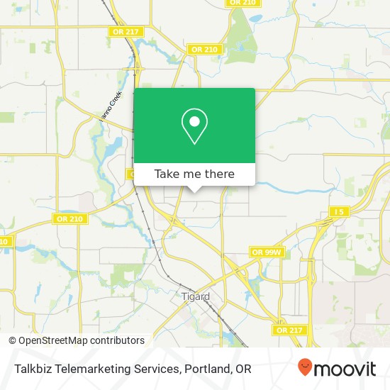 Mapa de Talkbiz Telemarketing Services